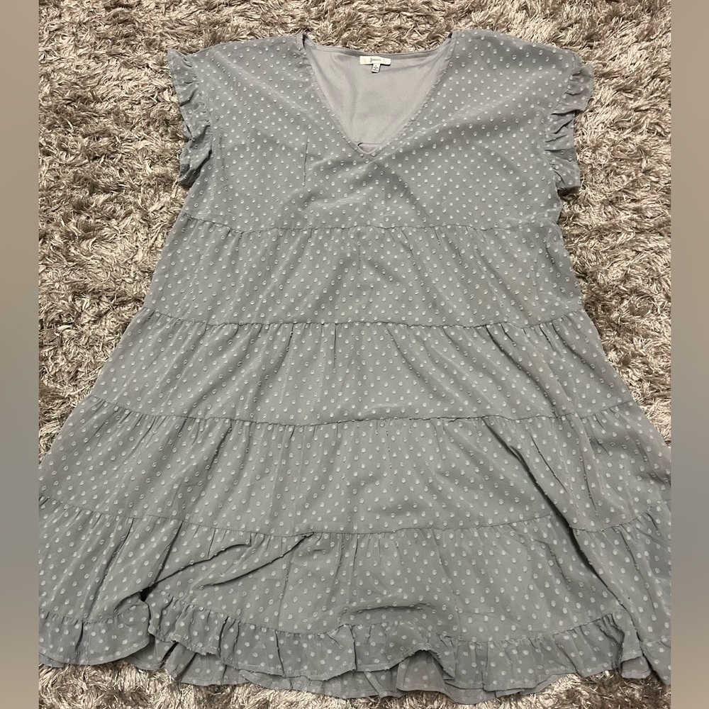 Light blue southern dress- color is as seen in picture :)